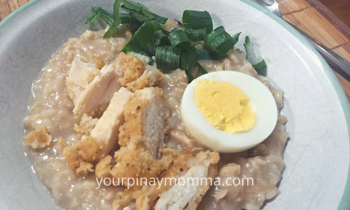 Rice Porridge Arroz Caldo